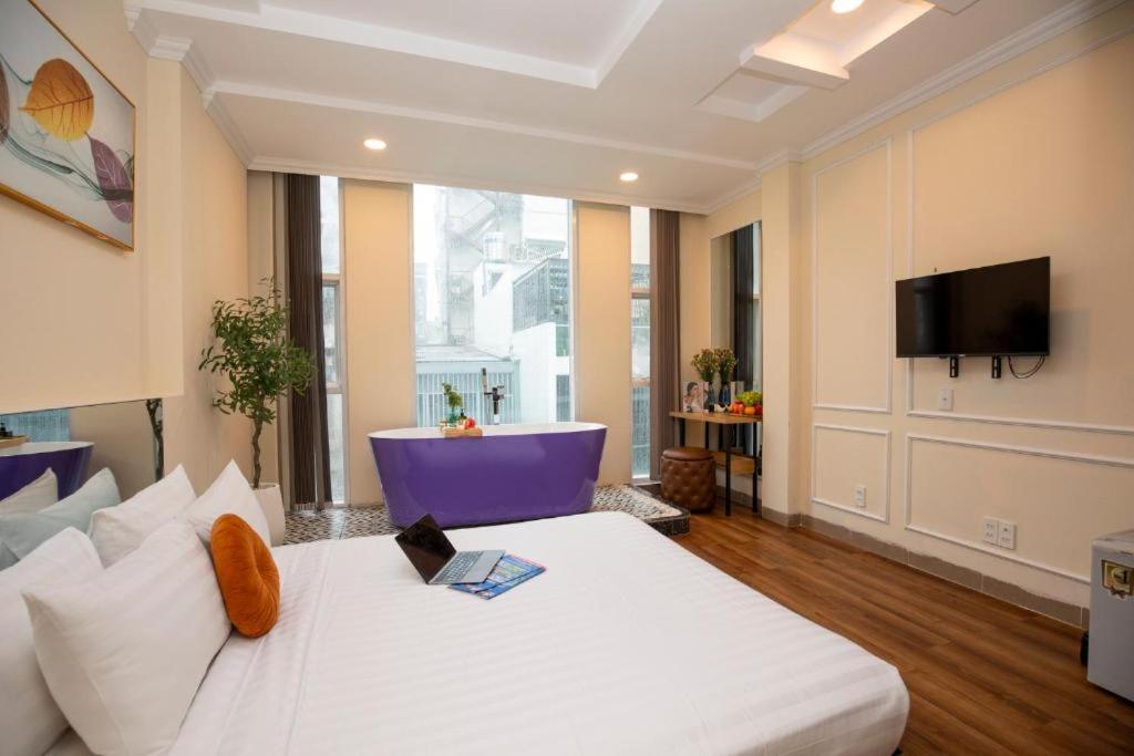 Quy Hung Hotel Central Ho-Chi-Minh-Stadt Exterior foto