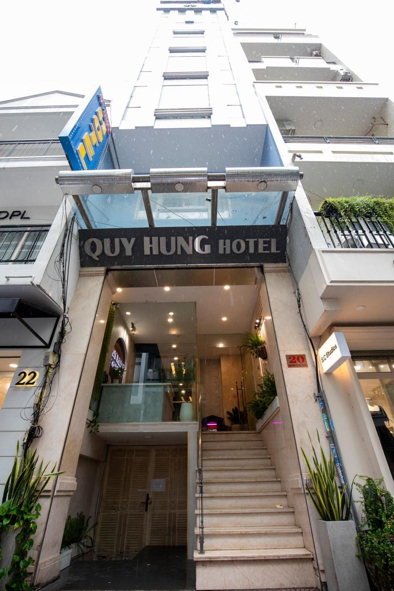 Quy Hung Hotel Central Ho-Chi-Minh-Stadt Exterior foto